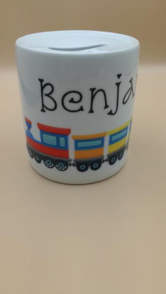 Personalisierte Spardose